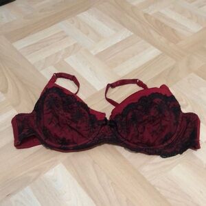Cosabella red and black bra
